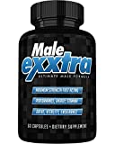 Male Exxtra Ultimate Enhancing Pills - La formule d'agrandissement favorise la taille, la force et l'énergie. Supplément de performance tout naturel - 1 mois d'approvisionnement - Fabriqué aux États-Unis