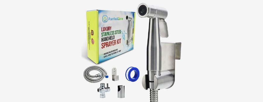 Purrfectzone Handet Bidet Toilet Sprayer 